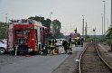 Kesselwagen undicht Gueterbahnhof Koeln Kalk Nord P096